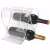 Import New Type Premium Clear Acrylic Wave Design Countertop Wine Bottle Holder Rack With Competitive Price from China