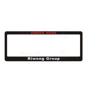New Zealand license plate frame surround