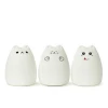 Newest Colorful Small Cat Silicone LED Night Light for Kids USB Rechargeable Table Lamp bedroom light