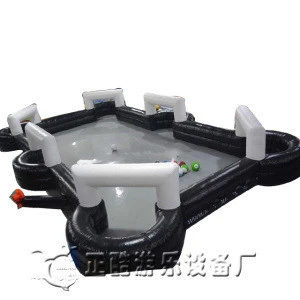 Next Hot Sale Inflatable Snooker Football Field, Inflatable Pool Table Soccer For Interactive Sport