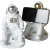 Nordic Astronaut Mobile Phone Stand Spaceman Figurine