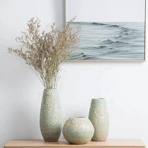 Nordic Style Creative Indoor Pottery Flower Pot Porcelain Ceramic Vase For Home Decor