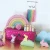 Import Nordic style rainbow cloud building block game educational learning toy decor wholesale factory kids room decor wood crafts from China