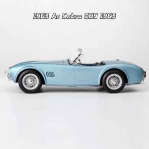 Norev Diecast Cars 1:18 Scale Convertible 1963 AC Cobra 289 Alloy Metal Car Model for Collection