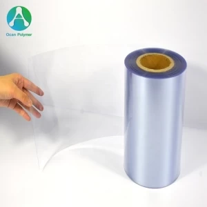 OCAN Plastic transparent clear rigid PVC film rolls