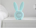OEM 2020 Amazon top seller time to wake sleep trainer desk and table LED digital alarm clock with function of kitchen timer