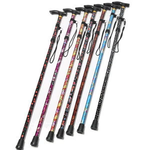 OEM Available Foldable Adjustable Cheap CrutchesWalking Stick Walking Cane