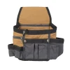 OEM Factory Supplier Convenient Durable Work Waist Toolkit Bag with Three Slim Slots