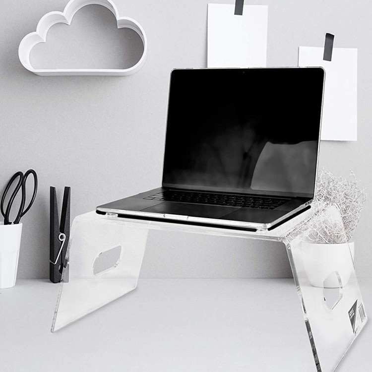 Buy Oem Odm Acrylic Computer Desk Rack Laptop Stand Office Furniture ...