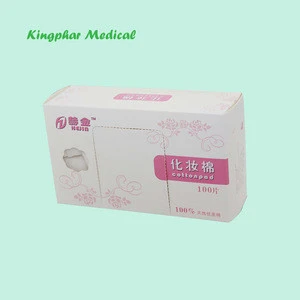 OEM Skin Care Face Makeup Remover Cotton Rounds Cosmetic Cotton Pads Manufacturers