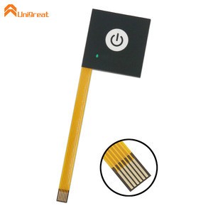 Single Led Keyboard Switch Buy One Button Single Key Black Color Membrane Switches Polyester ...
