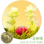 Organic Healthy handcrafted blooming tea Love at first sight Blooming Flowering Tea Ball