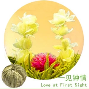 Organic Healthy handcrafted blooming tea Love at first sight Blooming Flowering Tea Ball