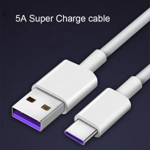 Original 5A USB Type-C Cable USB-C Fast Charging Data Cable