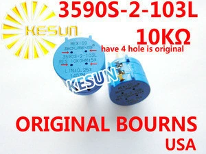 Original BORUNS 3590S-2-103L 3590S-2 10K OHM 2W 10 Turn Wirewound Potentiometer