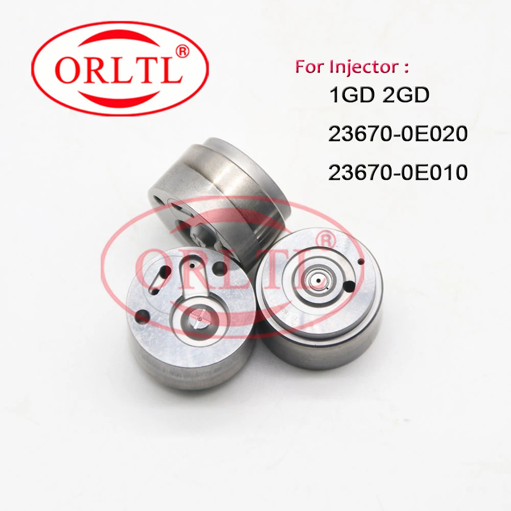 ORLTL Diesel Piezo Injector Valve Plate G4 Common Rail Control Valve For Denso Injector 23670-0E010 1GD 2GD 23670-0E020