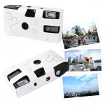 OurWarm Focus Free Disposable Camera 27 Photos With 35mm high quality color film for Party Supplies indoor and outdoor