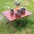 Import Outdoor aluminum alloy folding table camping portable multifunctional picnic table from China