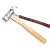 Import Outdoor Camping Chipping Hammer Stainless Steel + Wooden Handle Fixed Tent Nail Hammer With Safety Rope from China