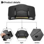 Outdoor Emergency LED Light Bottle Cap Hat Clip Light