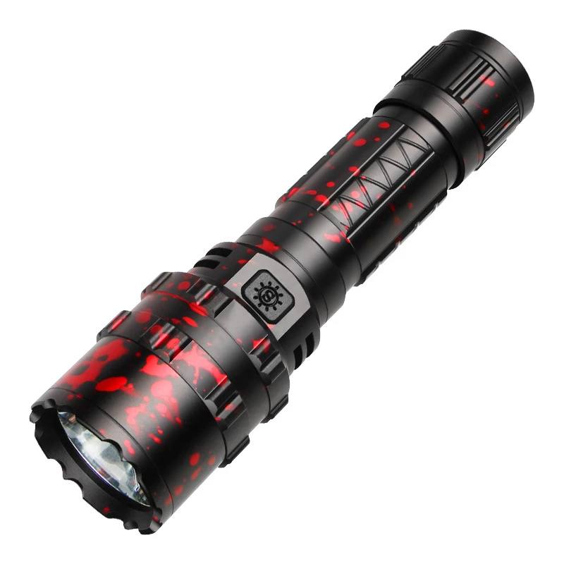 Outdoor High Power Zoomable P50 Emergency USB Rechargeable Aluminium Alloy Hand Torch Tactical Led Flashlight