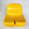 Outdoor Plastic Spectator Stadium Seat Football with Yellow Seat Color