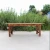 Import Outdoor Rustic Antique Color Pine Wood Folding Farm Table for Garden from China