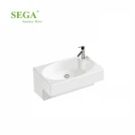 P-7819W china direct factory ceramic wash hand basin fashion design wash basin hand wash basin