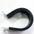 Import P type electric power line hose clamp cushioned with EPDM rubber from China