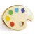 Import Painter Palette Enamel Lapel Pin from China