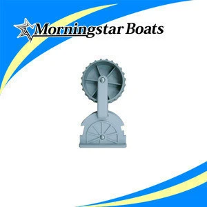 pair of retractable boat dolly wheels