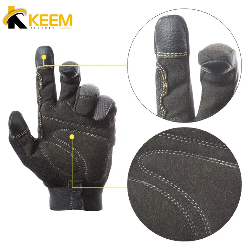 Pakistan Manufacturer Customization industrial oven Gloves Mechanical Work Waterproof Heat Resistant Gloves