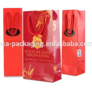 paper bag price FSC and SGS certificated factory paper carry bag