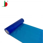 PE Material Blue Temporari Plastic Sheet Metal Plate Surface Protective Film For Plate