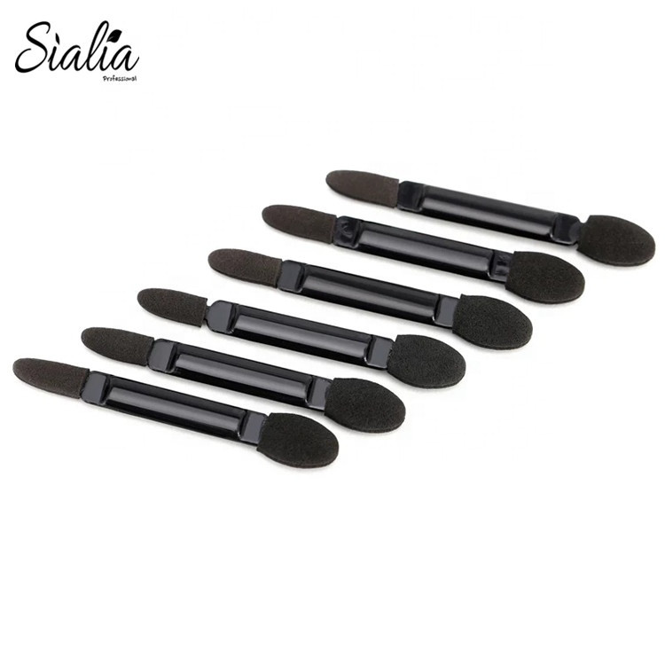 Personalized Multifunctional White Plastic Soft Cosmetic Eyeshadow Stamp Applicator Applicators Makeup Tools