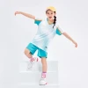 Personalized Printed Girls Soccer Clothes Sets Kids Football Uniforms Tracksuit for Children Age Group