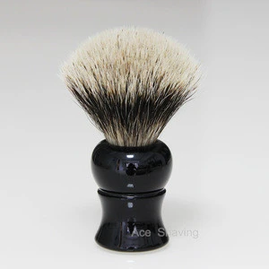 Personalized Resin Handle Finest Badger Hair Shaving Brush Customized Product