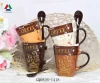 Personalized special design handle ceramic mug for 2015