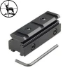 Picatinny Rail Conversion Adapter Converter Riser Base 11mm Dovetail to 20mm Scope Accxessories