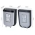 Import plastic Collapsible Folding Trash Bin Can Attached to Cabinet Door Kitchen Drawer Bedroom Dorm Room Car Waste Bin from China