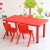 Import plastic colored adjustable primary school tables and chairs cabinet from China