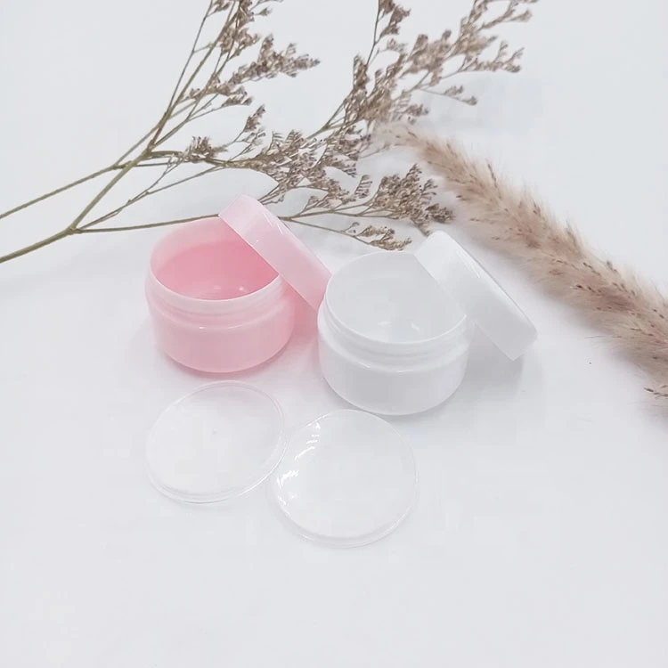 Plastic cosmetic container cream jar 15g 30g, Empty Round Body Face Cream Jar, Skin care packaging jars cosmetic packaging