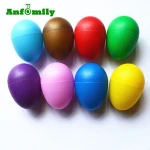 Plastic egg shakers musical instrument for Child Kids Toys