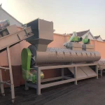 Plastic recycling line/Pet bottle flakes washing