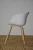 Import Plastic seat and bentwood leg dining restaurant chair in living room from China