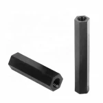 Plastic Standoff Hexagonal Threaded m2 to m8 black nylon spacers