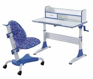 Popular fashionable student desk and chair