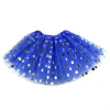 Popular polka-dot tulle party skirt for baby children puffy pettiskirt tutus