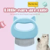 Portable Cat Dog Massage Shell Comb Grooming Hair Removal Shedding Pet Products Dog Supplies Home Cleaning Combs