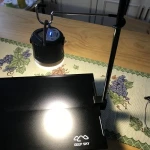 Portable Folding Lamp Pole Ultralight Hiking Camping Aluminum Alloy Small Light Pole Travel Picnic